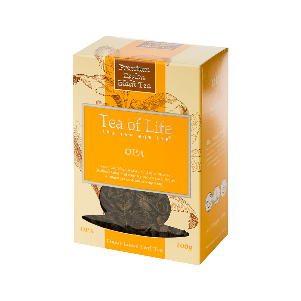 

Чай черный Tea of Life ОРА листовой 100 г