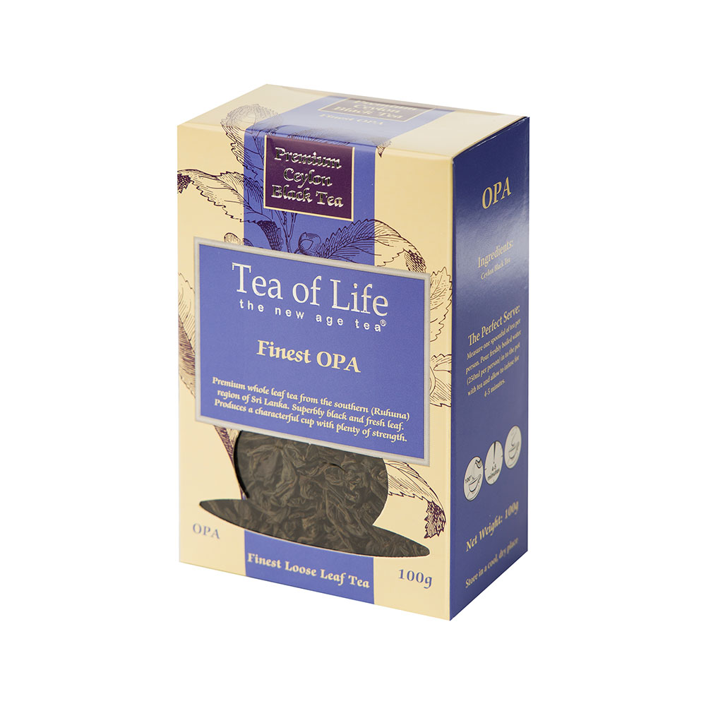 

Чай черный Tea of Life Finest ОРА листовой 100 г
