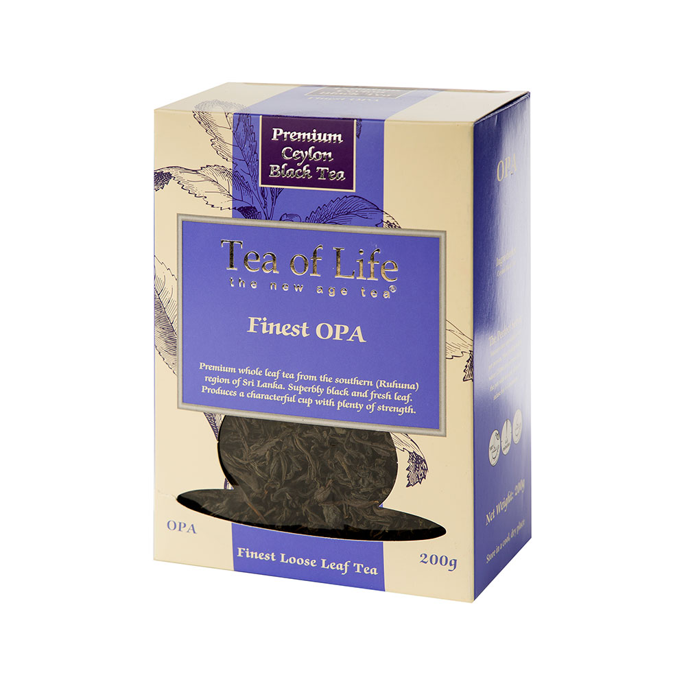 

Чай черный Tea of Life Finest ОРА листовой 200 г