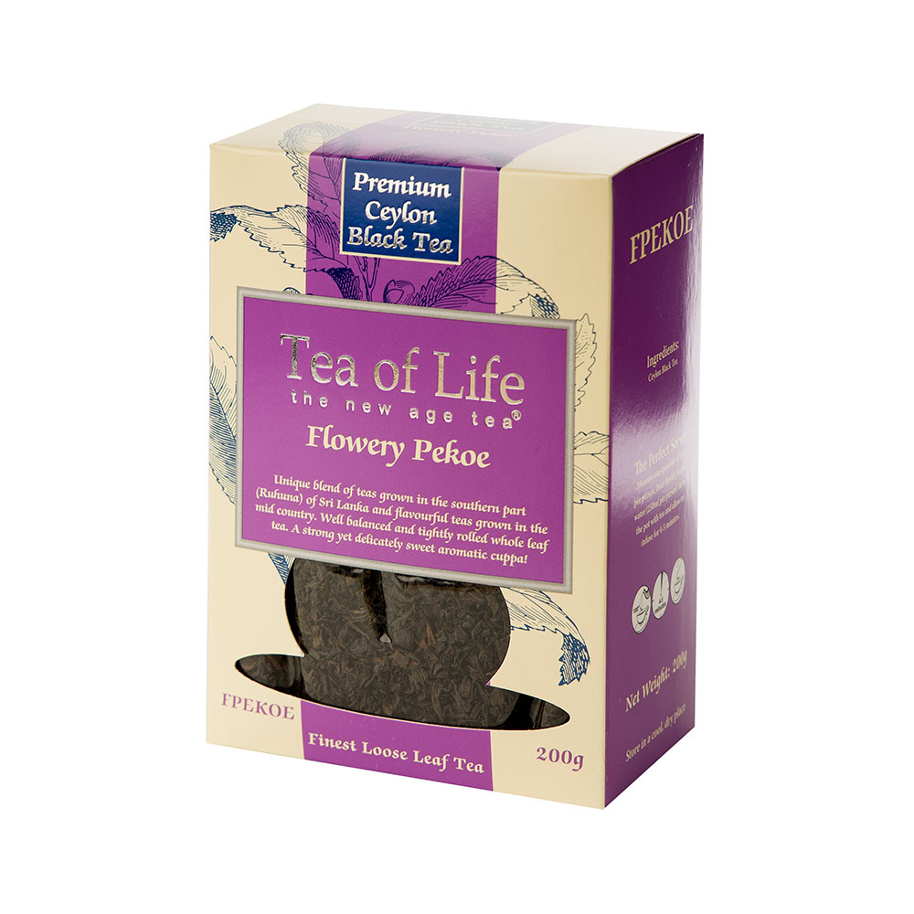 

Чай черный Tea of Life Flowery Pekoe листовой 200 г
