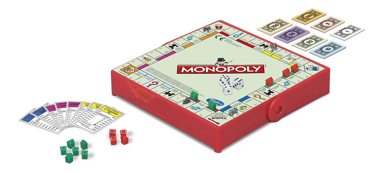 фото Дорожная игра монополия b1002 hasbro games