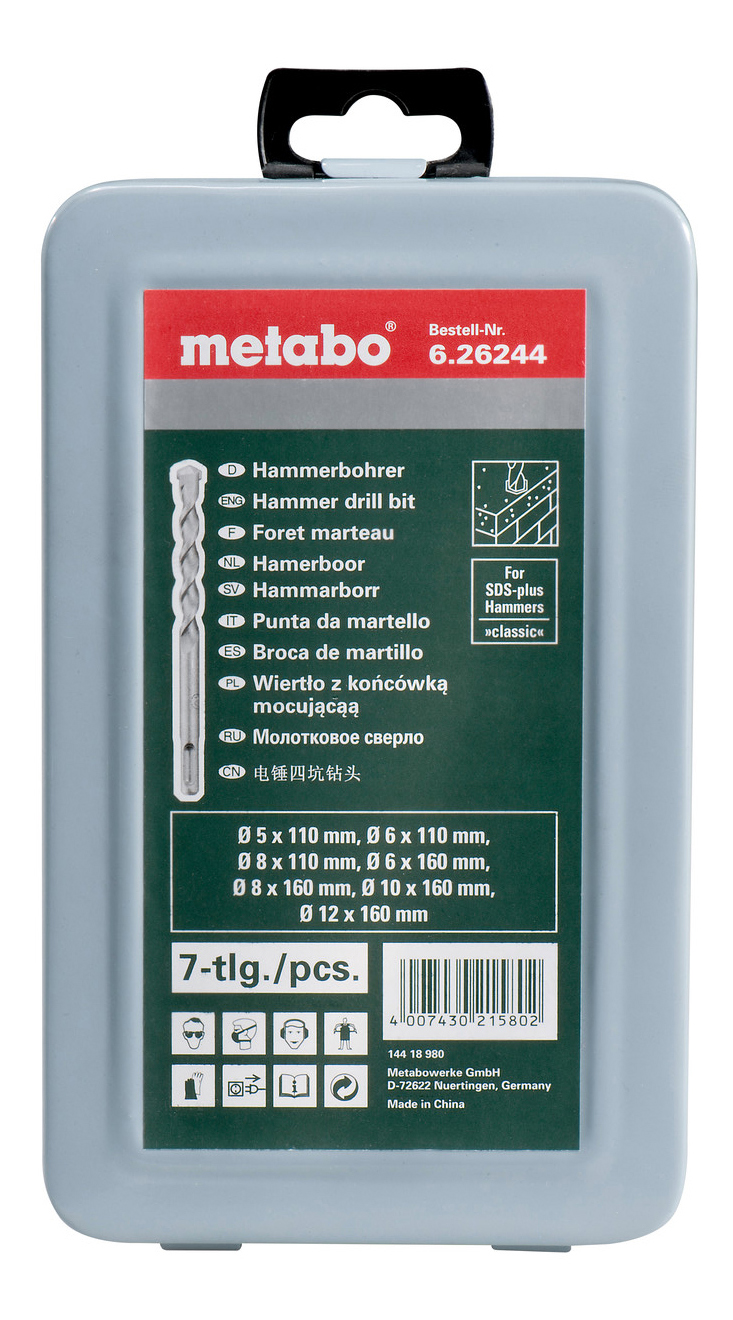 Бур SDS+ для перфоратора metabo 626244000