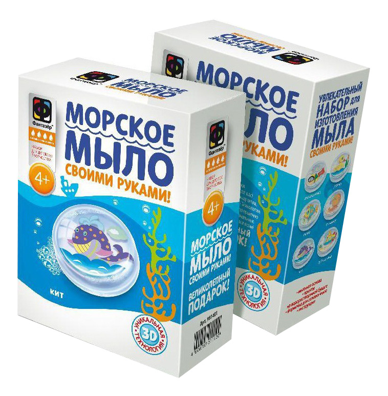 

Набор для творчества Фантазер Мыло морское: Кит 981405, мыло морское, Кит