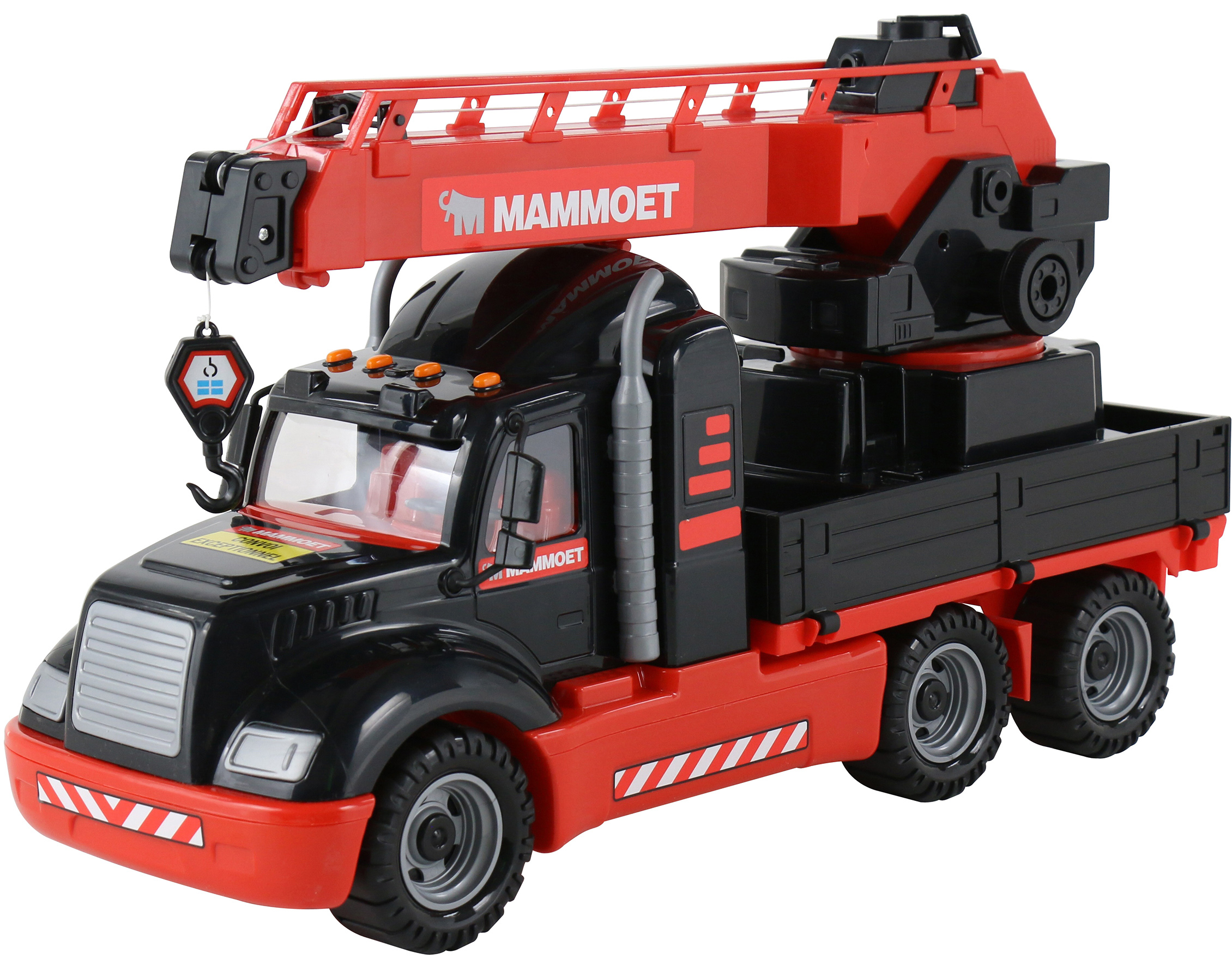 

Машинка пластиковая Полесье 205-03 MAMMOET, Разноцветный, mammoet Torpedo Crane Truck