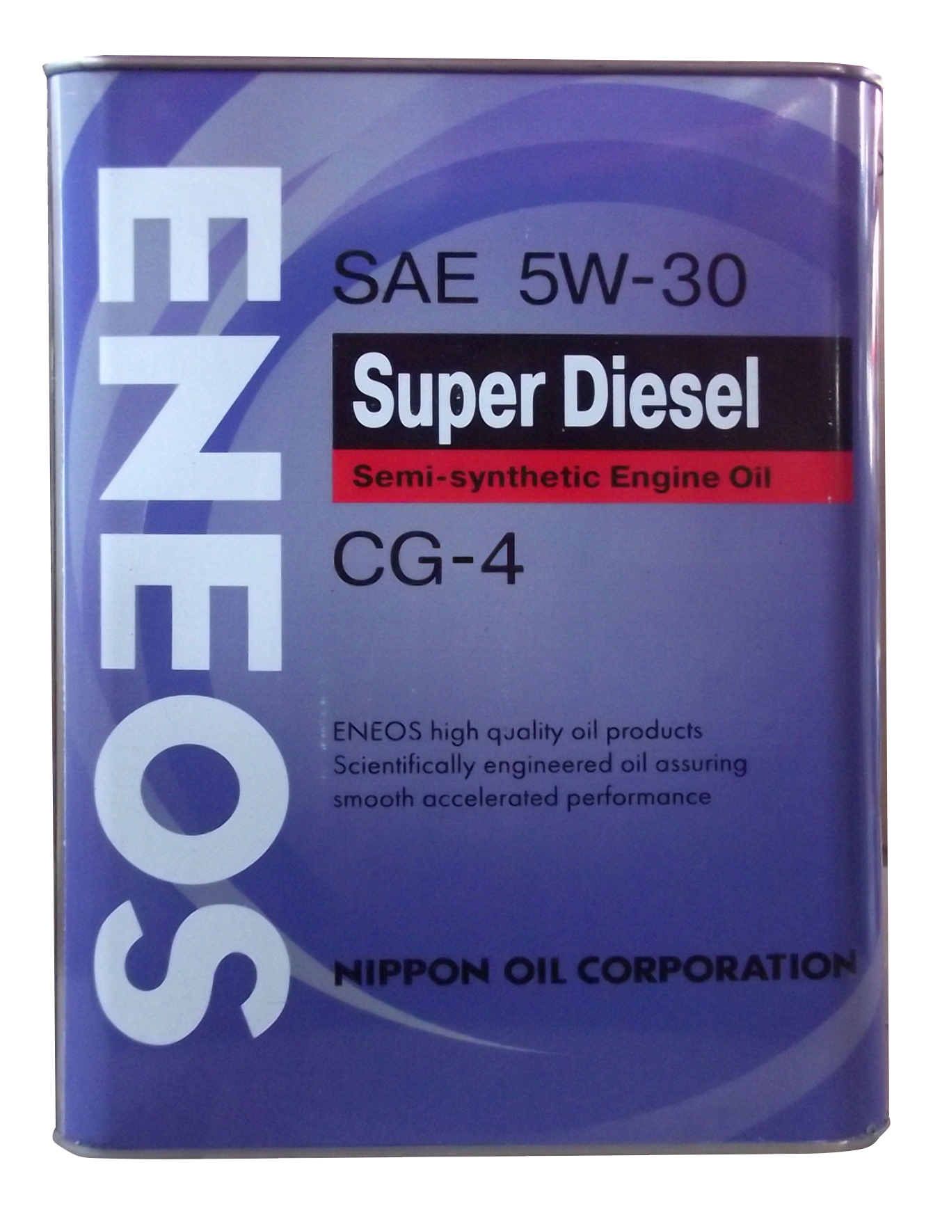 фото Моторное масло eneos super diesel semi-synthetic sae 5w-30 4л