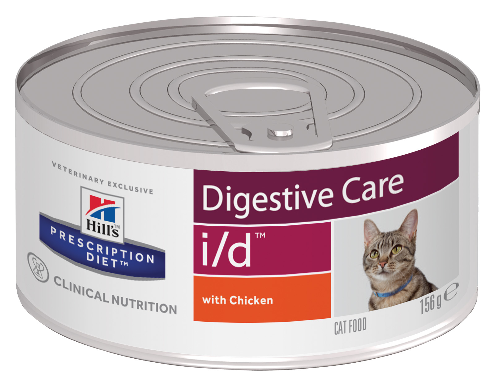 

Консервы для кошек Hill's Prescription Diet i/d Digestive Care, курица, 24шт, 156г, Prescription Diet i/d Digestive Care