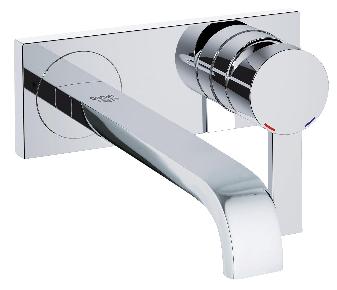 фото Смеситель для встраиваемой системы grohe allure 19386000 серебристый