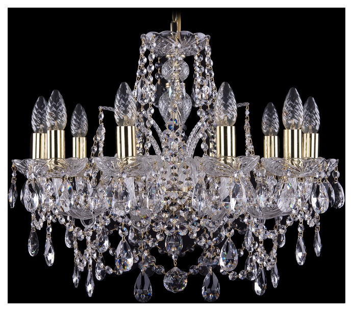 фото Люстра подвесная bohemia ivele crystal 1411/10/195/g