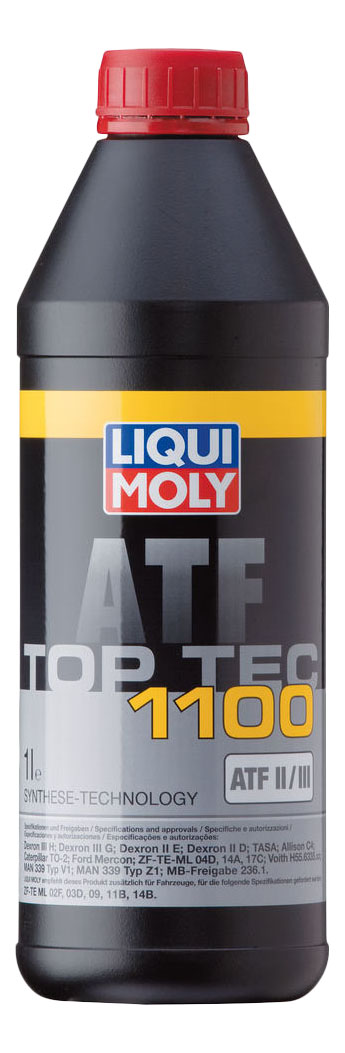 

Трансмиссионное масло LIQUI MOLY 7626, Top Tec ATF 1100 1л