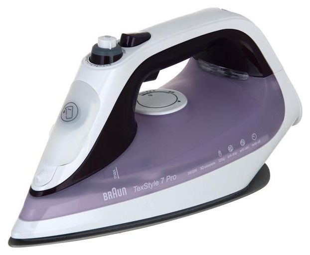 

Утюг Braun TexStyle 7 SI7066 VI White/Purple, SI7066 VI