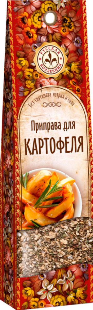 

Приправа Русская коллекция для картофеля 20 г, для картофеля