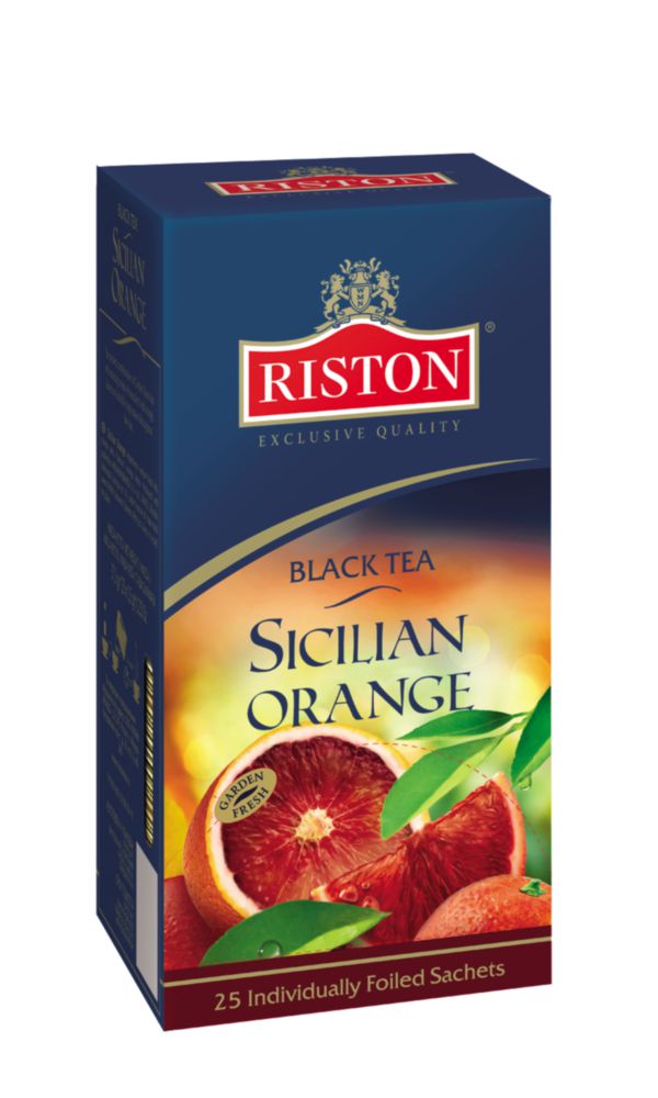 

Чай черный Riston Sicilian orange 25 пакетиков