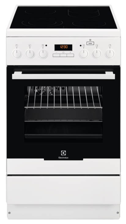 фото Электрическая плита electrolux ekc954901w white