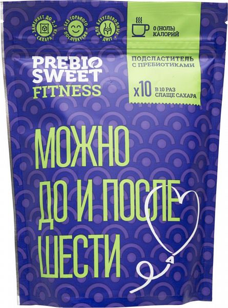 фото Подсластитель prebiоsweet fitness с пребиотиками 250 г