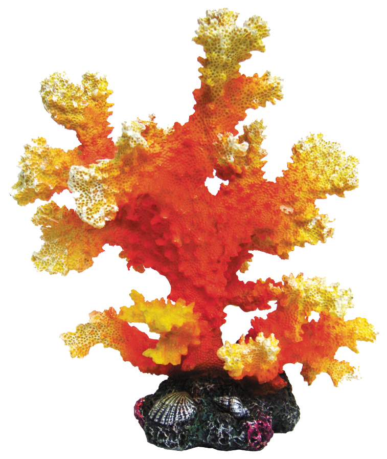 

Искусственный коралл ArtUniq Orange Coral, оранжевый, 16х13х14.5 см, Orange Coral