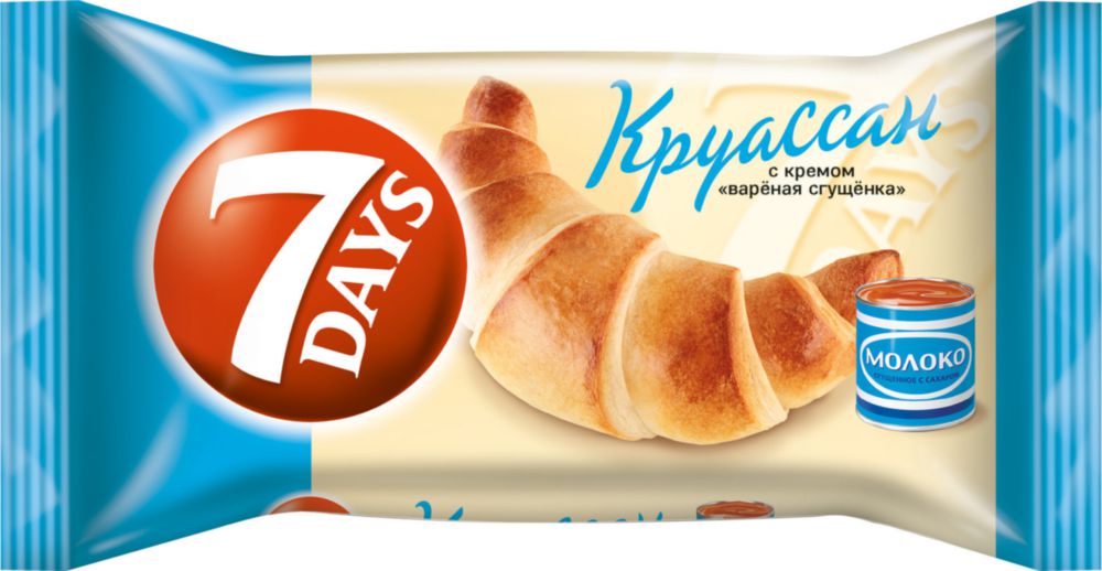 фото Круассан миди 7 days с кремом вареная сгущенка 65 г