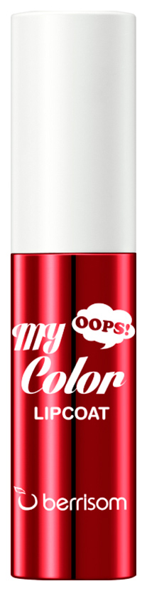 Тинт для губ Berrisom Oops My Color Lip Coat Enamel 04 Crimson Red 3 гр