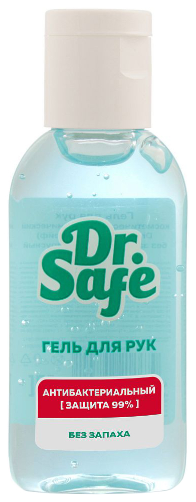 Дезинфицирующее средство для рук Dr. Safe Гель без запаха 60 мл
