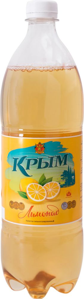 Лимонад сильногазированный Крым пластик 1 л