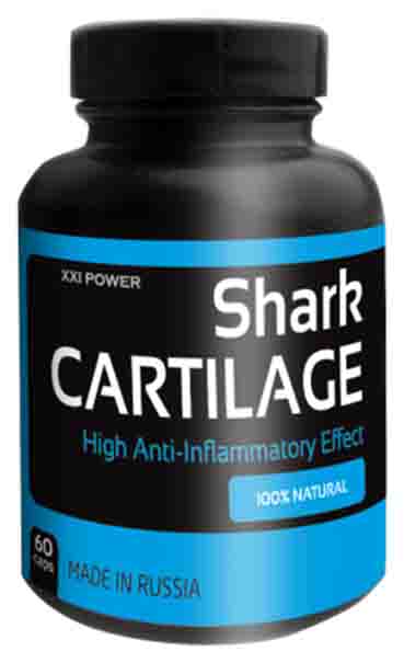 фото Комплексное средство для суставов и связок xxi power shark cartilage 60 капс.