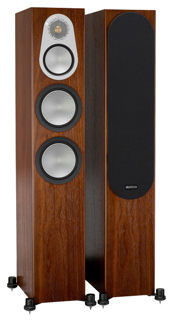 фото Колонки monitor audio silver 300 (6g) walnut