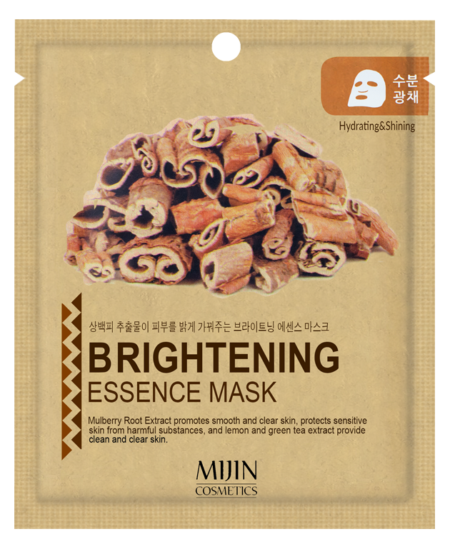 Маска для лица Mijin Brightening Essence Mask масло бриллиантовый блеск для сохранения чистоты и сияния блонда brilliant glow brightening oil дж911 100 мл