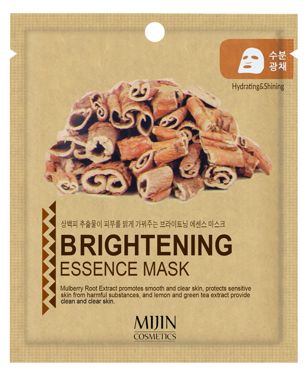 Маска для лица Mijin Brightening Essence Mask vitamin c eye cream under eye dark circle remover moisturizes deep cleansing brightening beauty eye cream hydrating eye essence