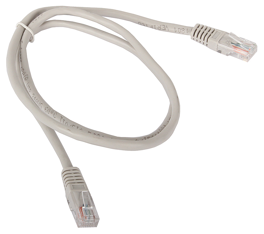 фото Кабель aopen rj45-rj45, m-m 1м grey (anp511-1m)