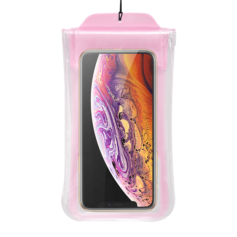 фото Чехол baseus safe airbag waterproof case pink