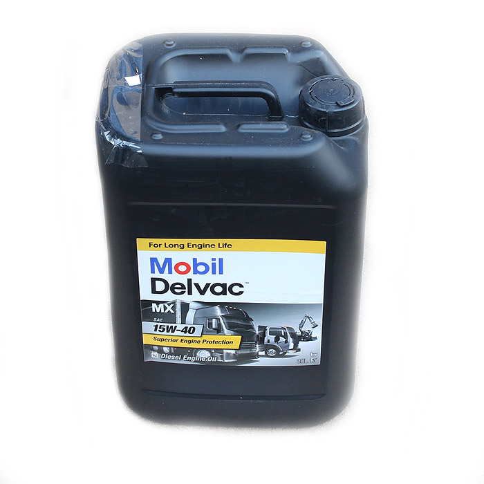 фото Моторное масло mobil delvac 15w-40 20л