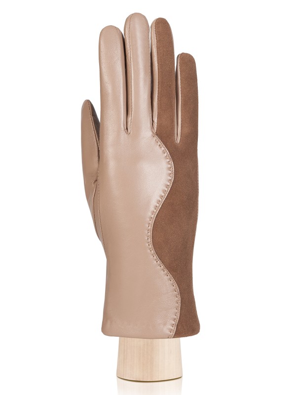 Перчатки женские Eleganzza IS959 бежевые 7