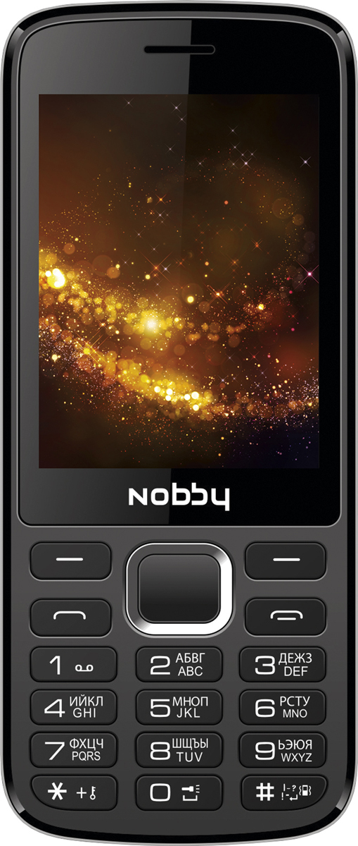 фото Мобильный телефон nobby 300 black/grey