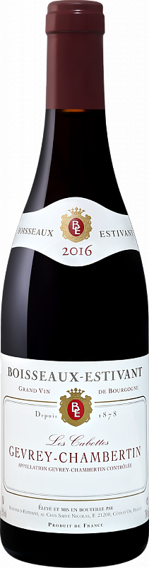 

Вино Les Cabottes Gevrey-Chambertin AOC Boisseaux-Estivant