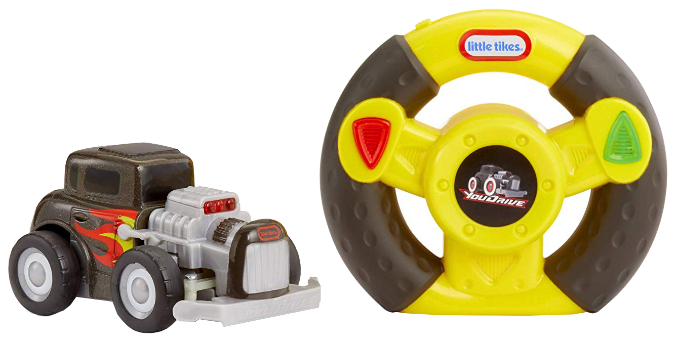 

Гоночный автомобиль YouDrive Hotrod с рулем на р/у Little Tikes