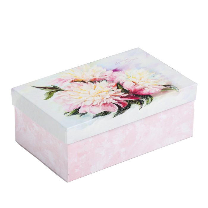 

Подарочная коробка Цветы, 21.5x13.5x8.5 см Sima-Land