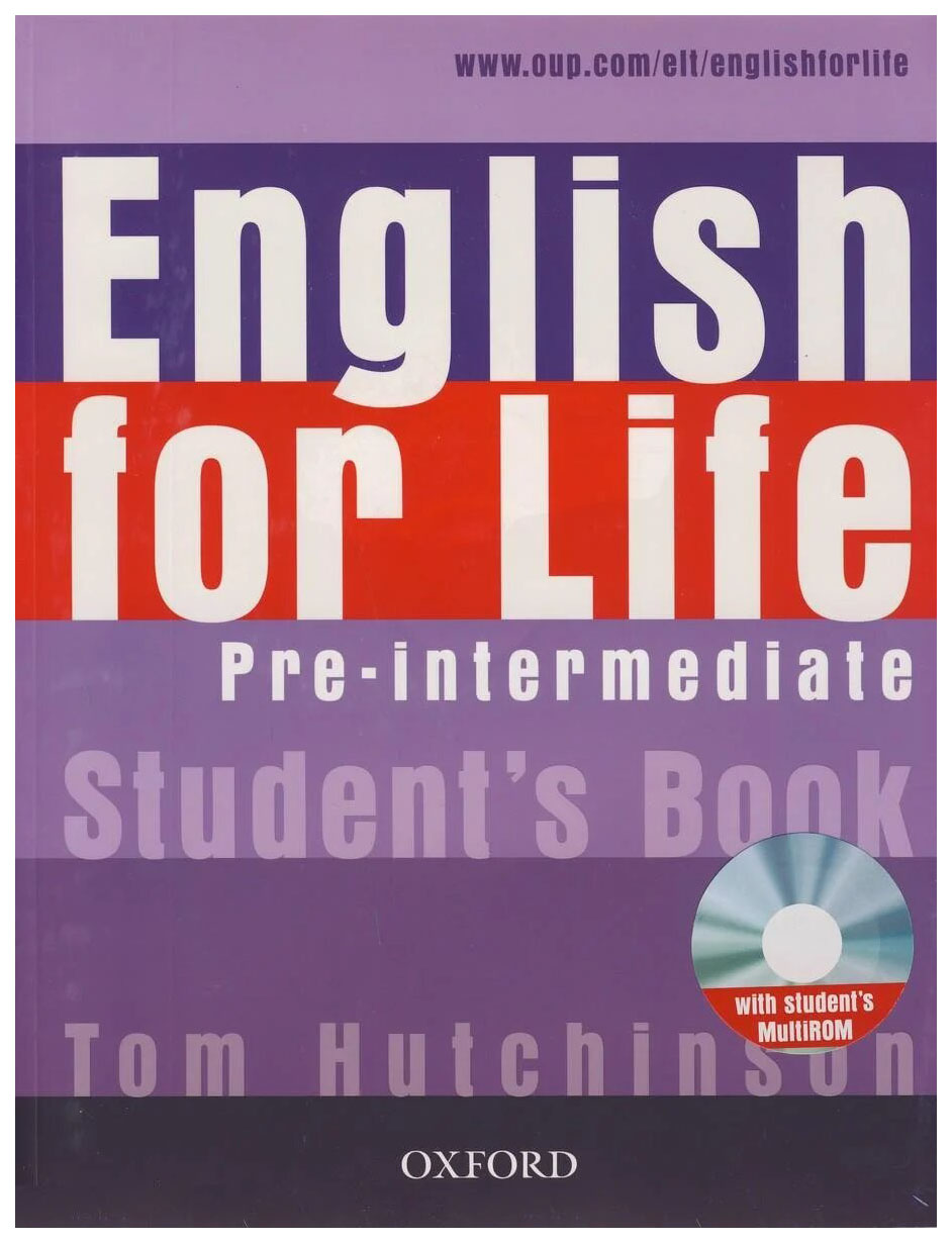 

Книга English for Life Pre-Intermediate: Student's Book with Multirom Pack: General…