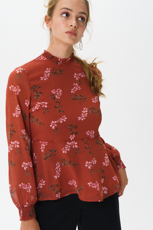 

Блуза женская Vero Moda 10227270 красная L, 10227270
