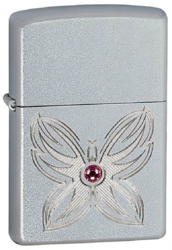 

Бензиновая зажигалка Zippo Bfy 24466 Satin Chrome, Серебристый, Bfy 24466