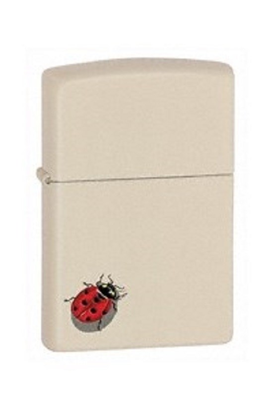 

Бензиновая зажигалка Zippo Ladybug 24675 Cream Matte, Бежевый, Ladybug 24675