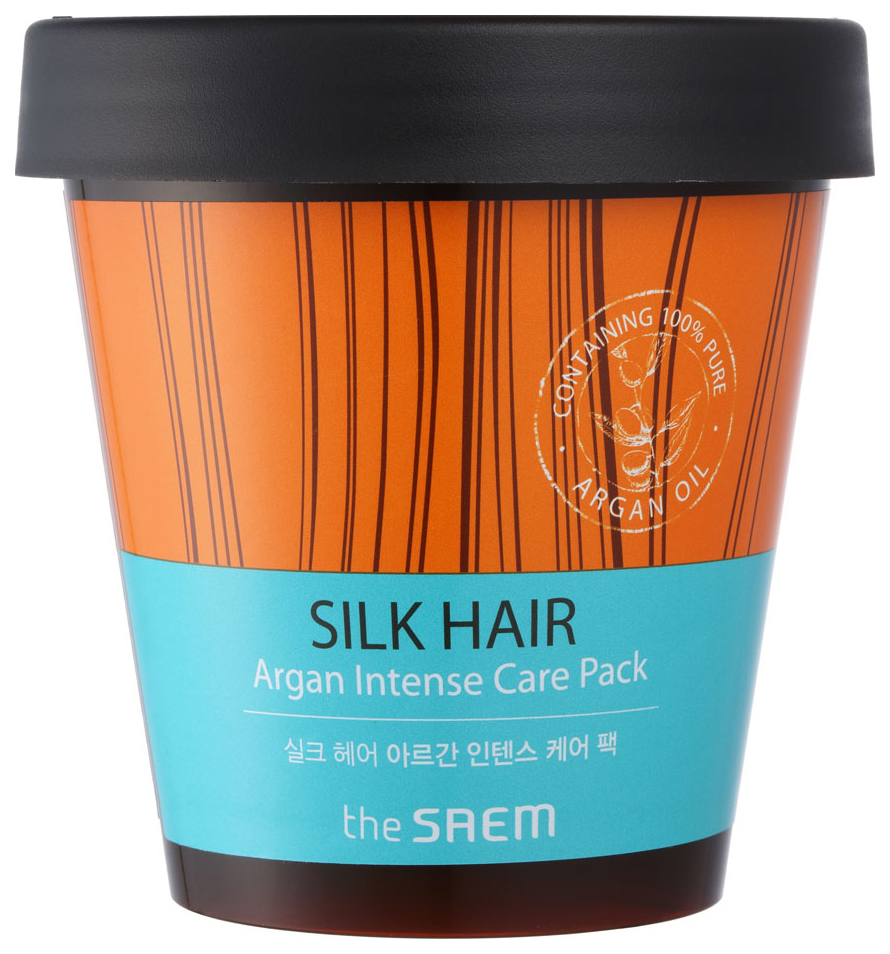 Купить Маска для волос The Saem Silk Hair Argan Intense Care Pack 200 мл