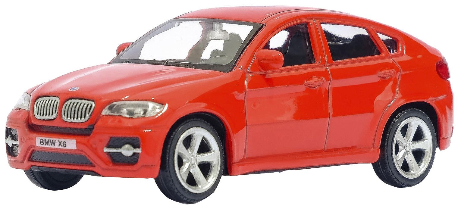 фото Машина металлическая автоград bmw x6, масштаб 1:43