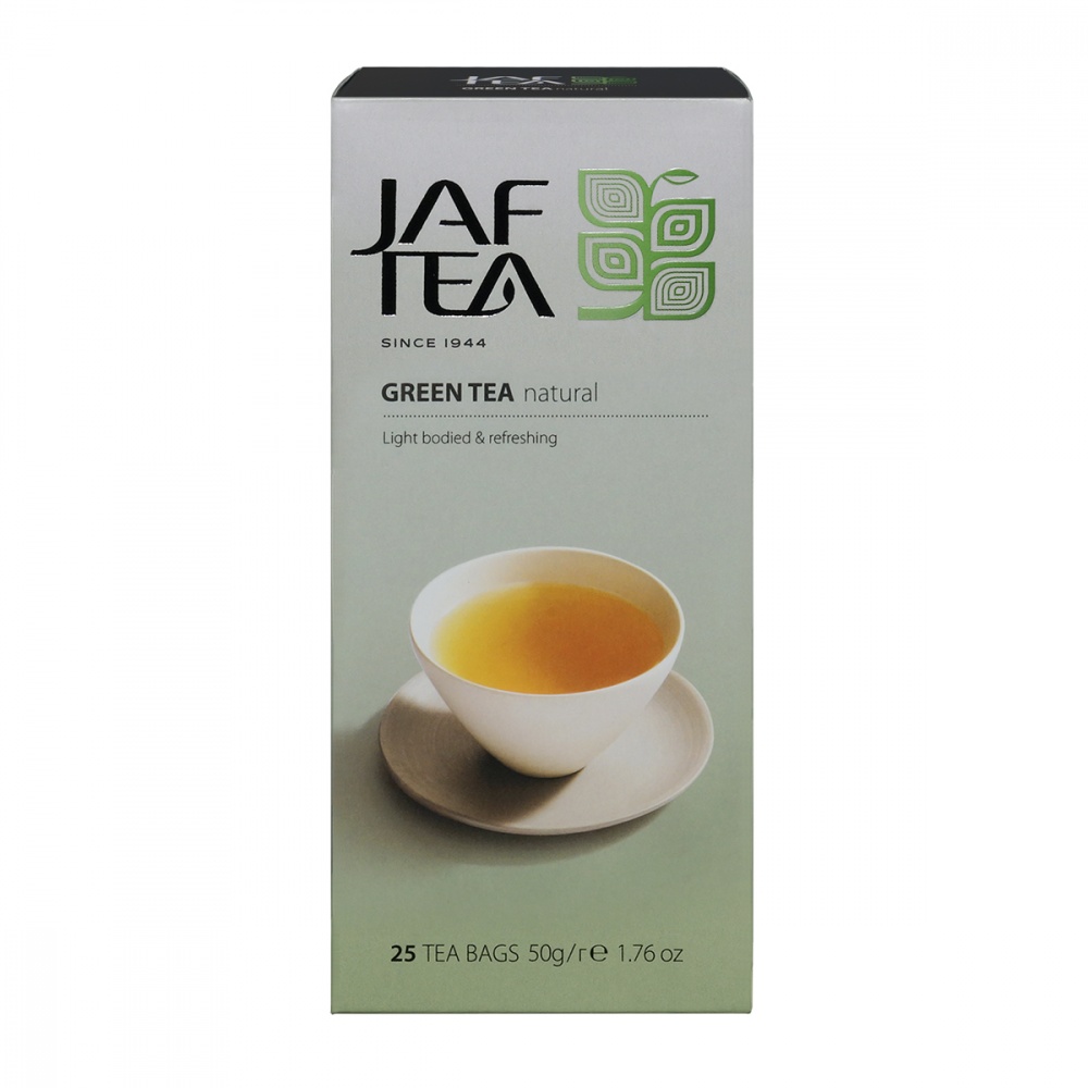 

Чай Jaf Tea Green Natural зеленый 25 пакетиков