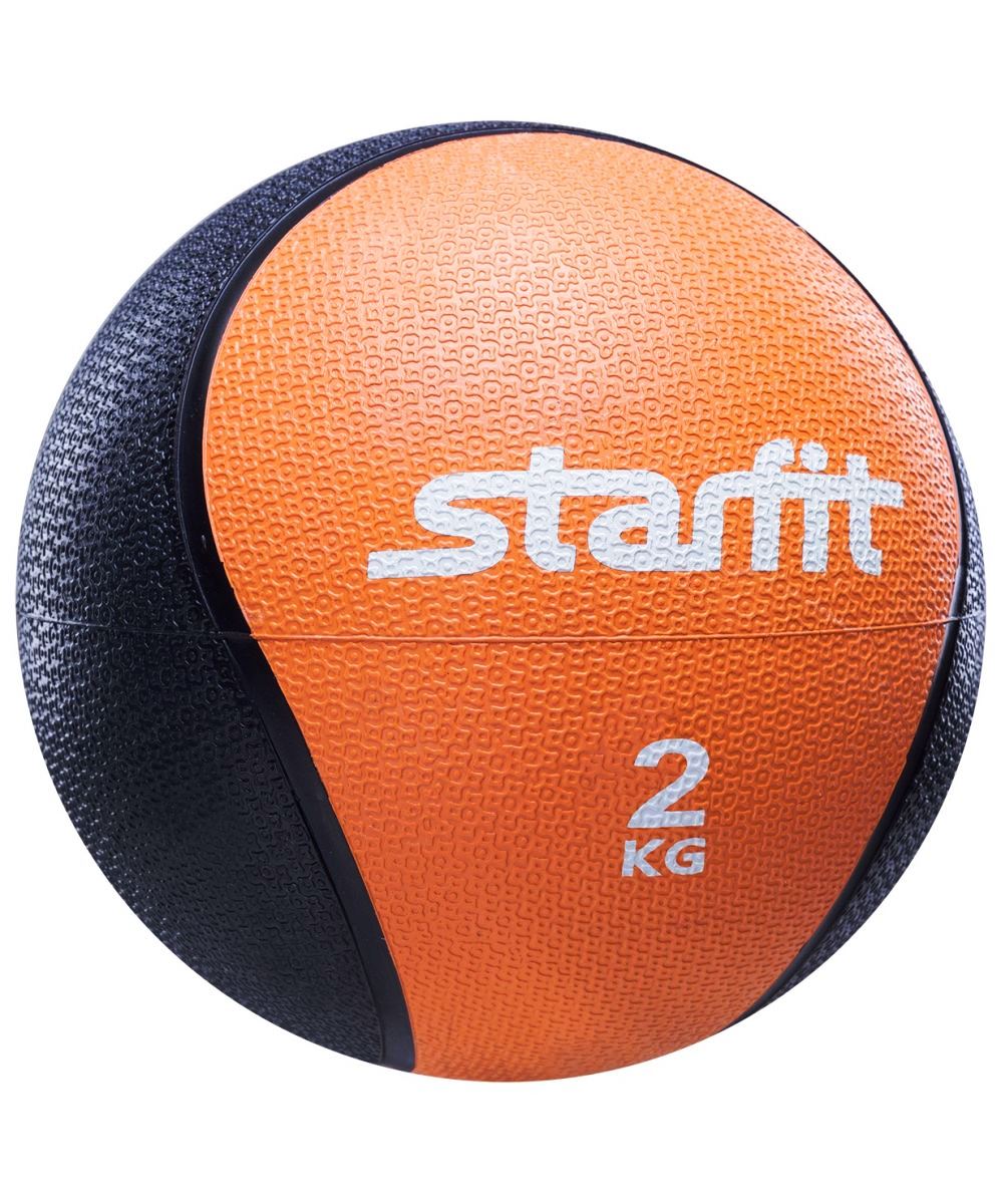 Медицинбол StarFit Pro GB-702 2 кг оранжевый/черный