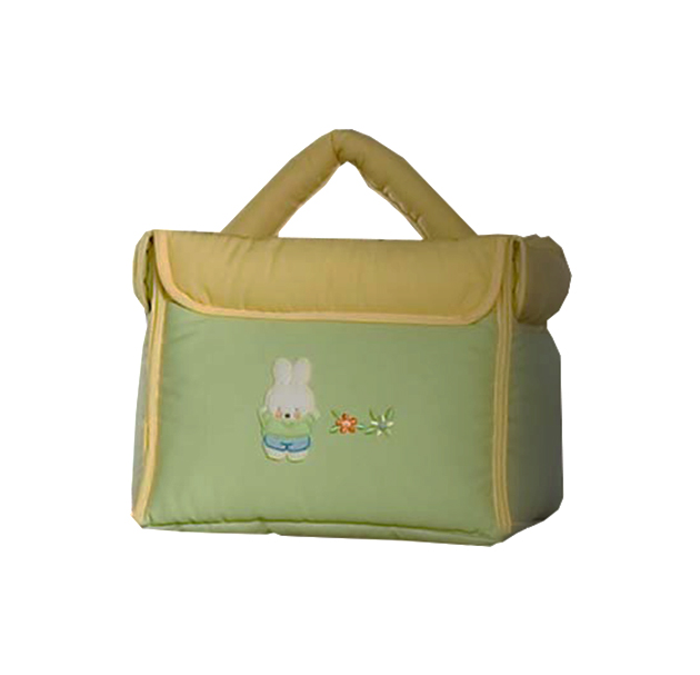 фото Мягкая корзина для мелочей babypiu акварелли зеленая