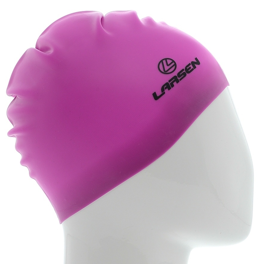 Шапочка для плавания Larsen LS78 pink