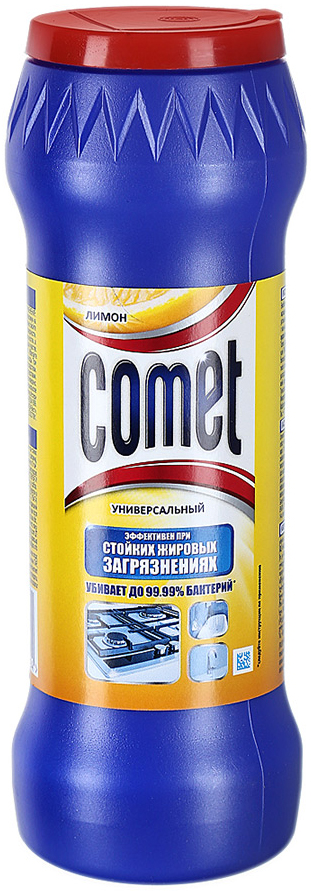 фото Порошок чистящий comet лимон без хлоринола 475г