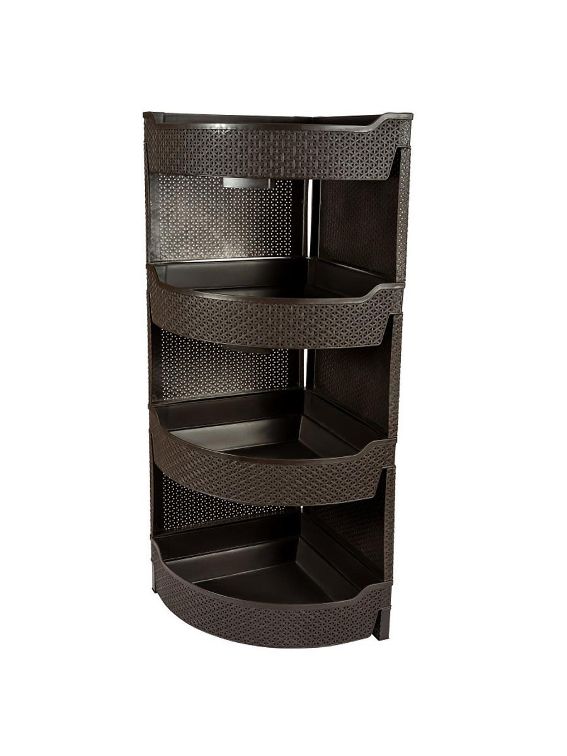 

Этажерка BranQ 35BQ3779ВНГ 33,5х33,5х86,5 см, венге