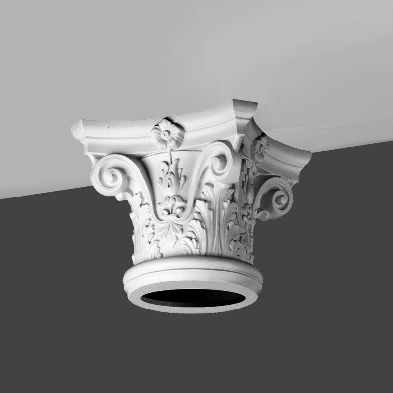 

Капитель колонны Orac Decor K1122, Белый, Декоративные элементы