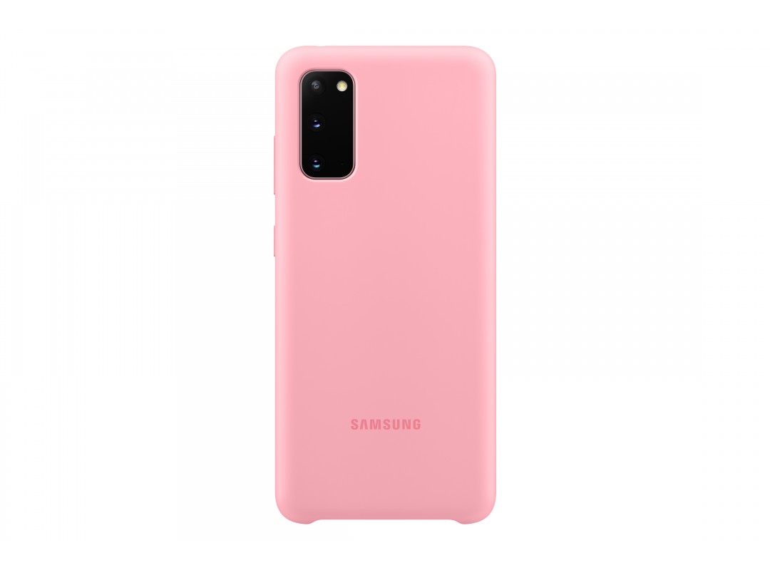 фото Чехол samsung silicone cover x1 для galaxy s20 pink