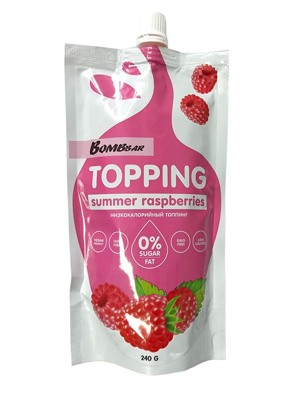 Соус Bombbar Topping 240 г raspberry